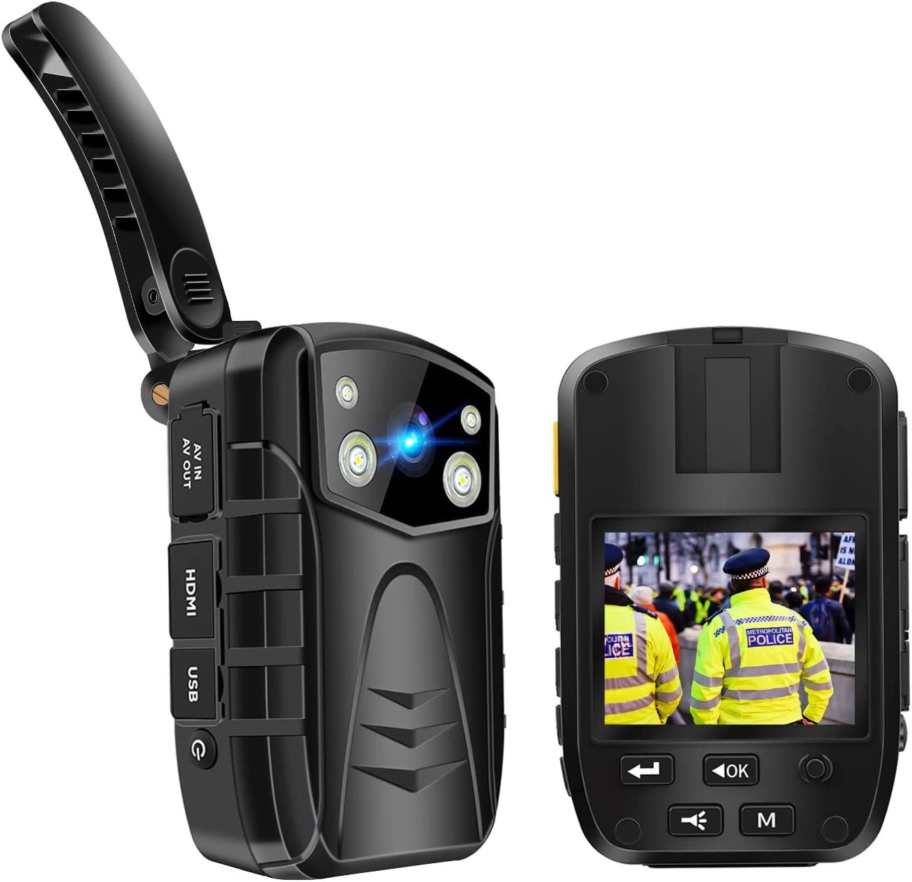 1296P HD Police Body Camera for Law Enforcement Body Cameras Camcorders ...