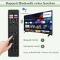 New Remote Control Fits Philips Smart TV Universal Voice Remote Replacement for