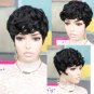 Pixie Cut Wig Short Curly Wigs for Black Women Short Wavy Pixie Wig Natural Wavy