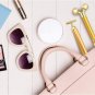 2-IN-1 Electric Face Massager 24K Golden Facial Massager, 3D Roller and T Shape
