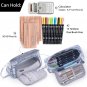EASTHILL Big Capacity Pencil Case Pouch Pen Case Simple Stationery Bag School Co