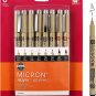 SAKURA Pigma Micron Fineliner Pens - Archival Black Ink Pens - Pens for Writing,