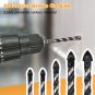 Concrete Drill Bit & Masonry Drill Bit Set, Professional Drill Bit Set (5PCS) fo