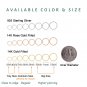 Small Gold Nose Ring Hoop for Women, Tiny Thin 14K Gold Filled Nose Piercing Hoo