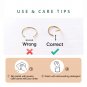 Small Gold Nose Ring Hoop for Women, Tiny Thin 14K Gold Filled Nose Piercing Hoo