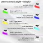 Led Mask Light Therapy, 7-Color LED Light Therapy, Facial Skin Care Tools and Eq