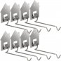 Metal Plant Bracket Iron Wall Mount Lanterns Hangers for Hanging Bird Feeders, L