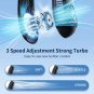 Neck Fan Personal Fan Portable Neck Fan Bladeless Cooling Fan 16 H Running Time