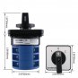 Baomain Rotary Cam Changeover Switch LW28-32/D303.3 AC 660V 32A 12 Terminal 3 Ph