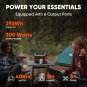 Explore 300 Portable Power Station + 1Xsolarsaga 100W: Jackery Portable Solar Ge