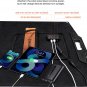 Portable 100W Solar Panel Charger 18W USB a PD3.0 60W USB C DC 5521 8Mm Foldable