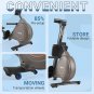Rowing Machine, Magnetic & Hydraulic Rower Machine with 16 Resistance Levels, 35