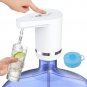 Water Bottle Pump Dispenser 5 Gallon, Manual Straight Plug Button, Automatic Dri