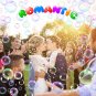 Bubble Machine Automatic Bubble Blower, 26 Wands 15,000+ Bubbles/Min Bubble Mach