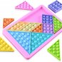 Fidget Toys with Popping Sound, Pop Bubble Fidgets Sensory Toy, Silicone Pressur