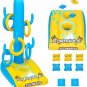 2In1 Pool Cornhole Set, 6 Bean Bags & Ring Toss Pool Games with Anchor Bags, Flo