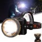 LED Rechargeable Headlamp, 90000 High Lumen Headlamps Super Bright Headlamp Flas