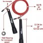 Jump Rope, High Speed, Adjustable, Premium Quality - Best for Boxing, MMA, Fitne