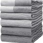 Premium Kitchen,Hand Towels (20âX 28â, 6 Pack) Large Cotton, Dish, Flat & Terry