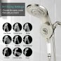 SR SUN RISE Magnetic Shower Faucet Set 8-Spray 2-In-1 Dual Shower Head with Hand