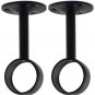 SDTC Tech 1-1/4 Inch Curtain Rod Ceiling-Mount Bracket Stainless Steel Flange Ro