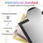 24X36 Inch Black Bathroom Mirrors for Wall, Metal Framed Wall Mirrors with Non-R