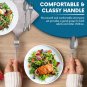 Bistras Salad Forks/Dessert Fork, Stainless Steel Table Flatware (Set of 12)