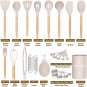 Kitchen Cooking Utensils Set, 33 Pcs Non-Stick Silicone Cooking Kitchen Utensils