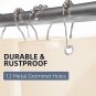 Plastic Shower Curtain Liner, 72X72 Beige Shower Liner Lightweight PEVA Shower C