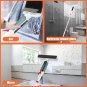 Fieploom Squeegee Window Cleaning Kit with Sprayer,Distinct Containers for Clean