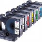 6-Pack Compatible Dymo D1 Label Tape 1/2" Replace for DYMO Label Maker Refills D