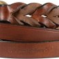Soft Touch Collars Leather Braided Dog Leash, Brown 6Ft X 3/4 Inch, Naturally Ta