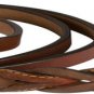 Soft Touch Collars Leather Braided Dog Leash, Brown 6Ft X 3/4 Inch, Naturally Ta