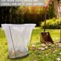 Garden Trash Bag Holder - Outdoor Leaf Bag Support Stand Multi-Use Metal Garbage