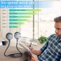 5000Mah Portable Neck Fan, Wearable Personal Fan, MAX 26H Working Time, Battery