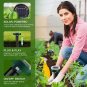 10Pack Solar Mole Repellent Stakes, Solar Powered Ultrasonic Gopher Deterrent Sp
