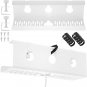 Dscabomlg Cable Management under Desk Tray,No Drill Table Wire Organizer Rack,17