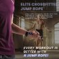 Jump Rope - Elite Crossfit Jump Rope for Double Unders - Speed Rope with Non-Sli