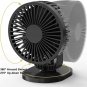 USB Desk Fan Portable Stroller Fan Rechargeable Mini Fan Clip on Small Fan Trave