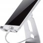 Adjustable Aluminum Cell Phone Desk Stand for Iphone and Android, Silver