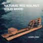 Rowing Machine for Home Use,Water Resistance Natural Wood Rower with Bluetooth M