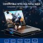 Laptop Cooling Pad, Portable Ultra-Slim Laptop Cooler Cooling Pad Stand with 2 U