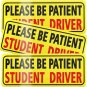 3Pcs Magnet for Car, Please Be Patient Student Driver, New Drivers Sticker Safet