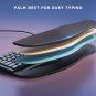 Wired Keyboard, Ergonomic Computer Keyboard - USB Split Keyboard with Wrist Palm