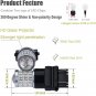 Newest 9-30V Super Bright Low Power Dual Brightness 3157 3156 3056 3057 LED Bulb