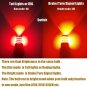 Newest 9-30V Super Bright Low Power Dual Brightness 3157 3156 3056 3057 LED Bulb