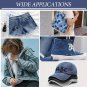KING MOUNTAIN Iron-On Repair Patch 20 Pcs Pack,Denim Patches for Jeans Kit 3" by