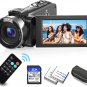 4K Video Camera Camcorder Ultra HD 4K 48MP Youtube Vlogging Camera Recorder with