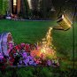 Solar Lights Outdoor Decorative, Solar Lantern Outdoor Hanging Waterproof Hollow