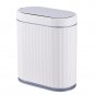 Bathroom Motion Sensor Trash Can 2 Gallon Automatic Garbage Can, 10 L Slim Plast